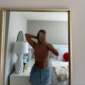 zara knit tank top